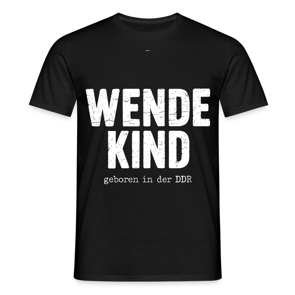 WENDEKIND – Geboren in der DDR | Statement T-Shirt (Unisex) - black