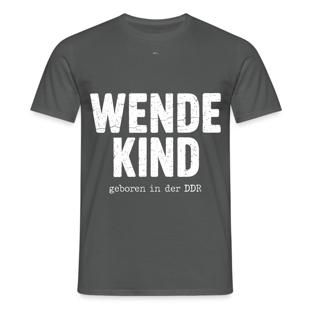 WENDEKIND – Geboren in der DDR | Statement T-Shirt (Unisex) - charcoal grey