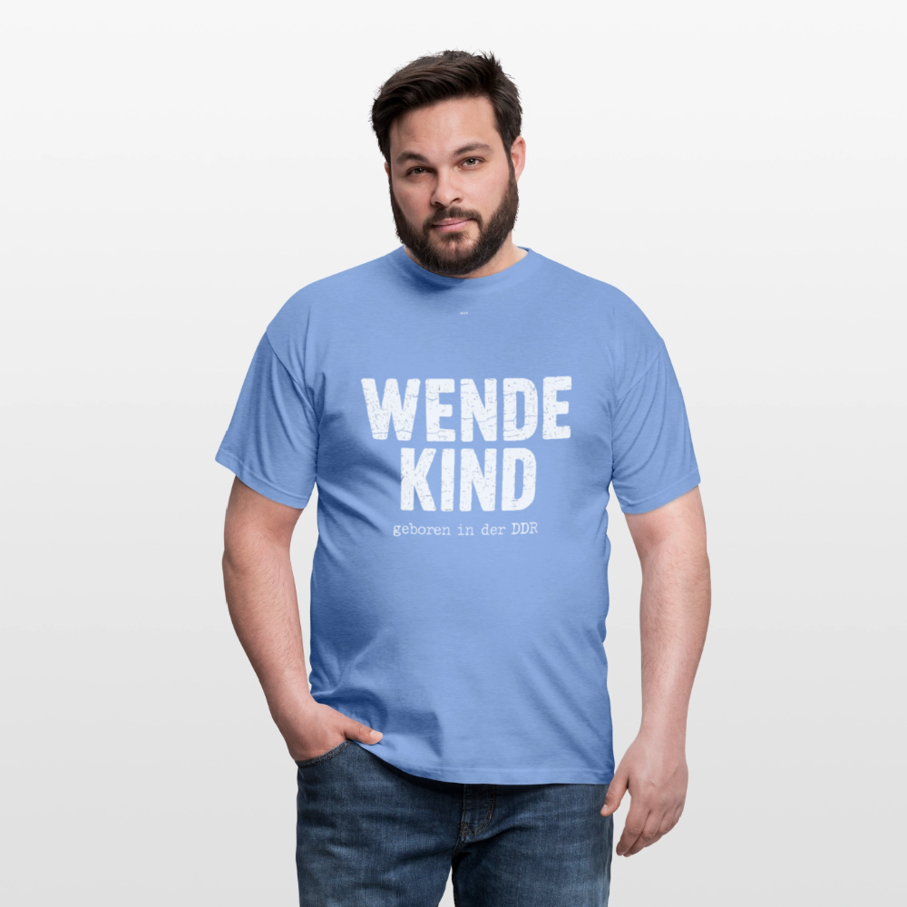 WENDEKIND – Geboren in der DDR | Statement T-Shirt (Unisex) - carolina blue