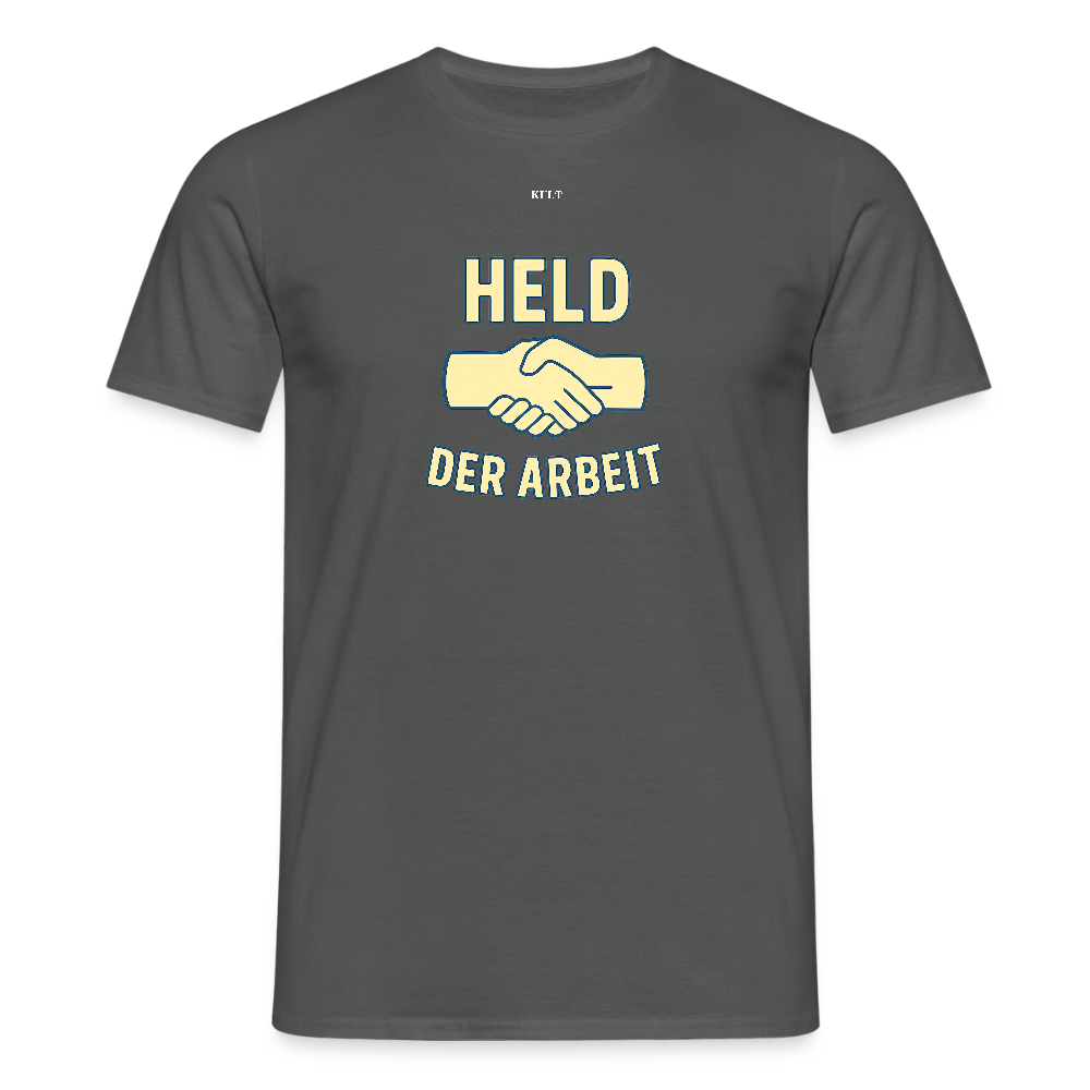 Held der Arbeit – DDR-Ehrentitel zum Anziehen (Unisex Shirt) - charcoal grey