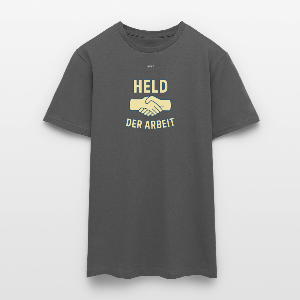 Held der Arbeit – DDR-Ehrentitel zum Anziehen (Unisex Shirt) - charcoal grey