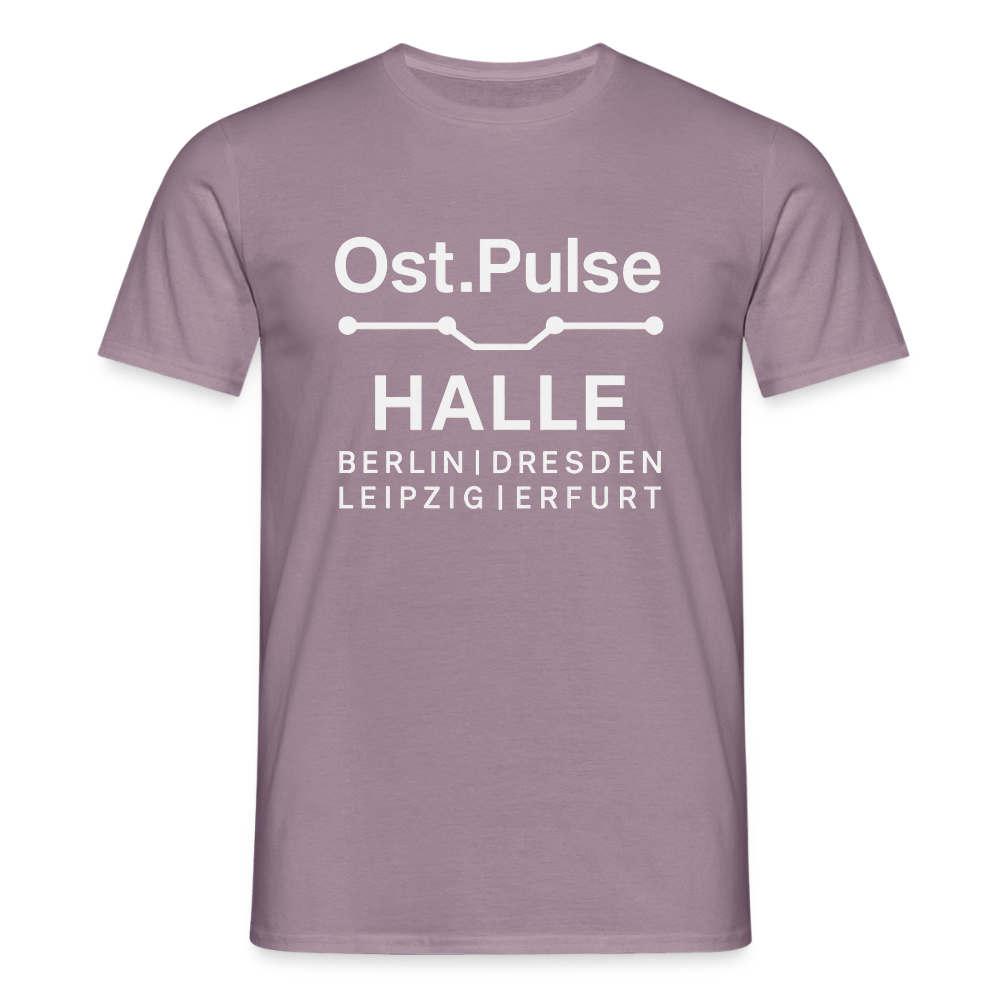 Men's T-Shirt - purple-grey