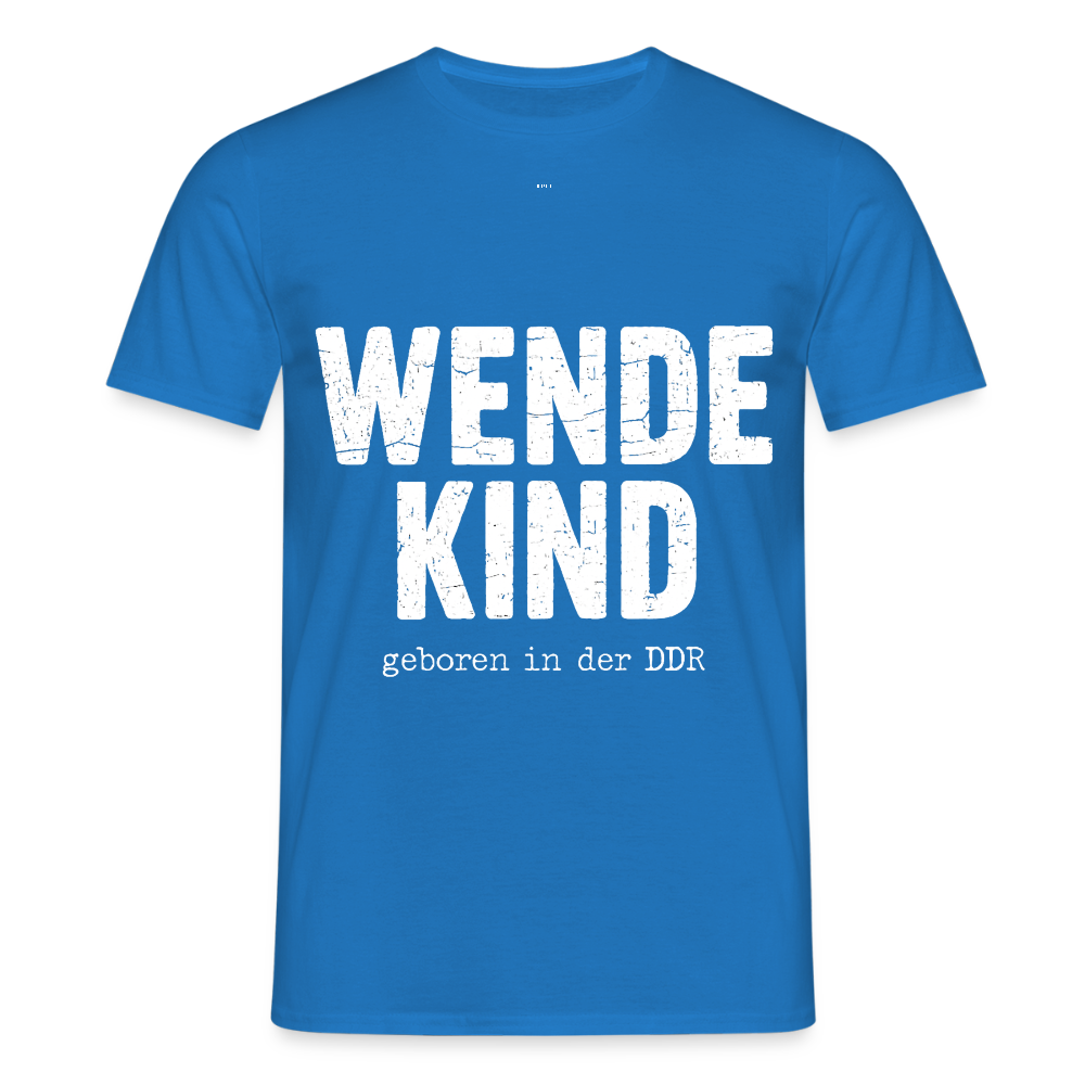 WENDEKIND – Geboren in der DDR | Statement T-Shirt (Unisex) - royal blue