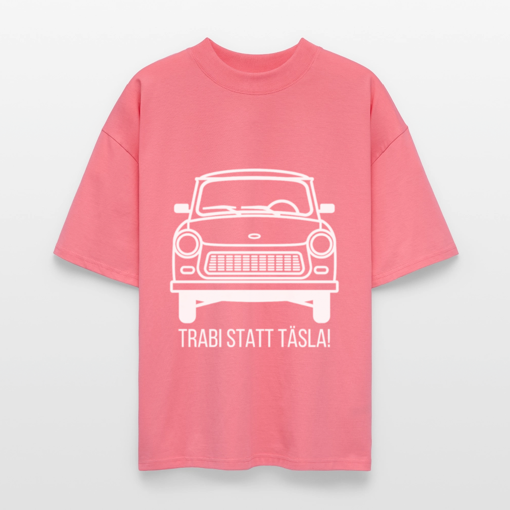 Trabi statt Täsla – T-Shirt mit DDR-Motiv - pink joy