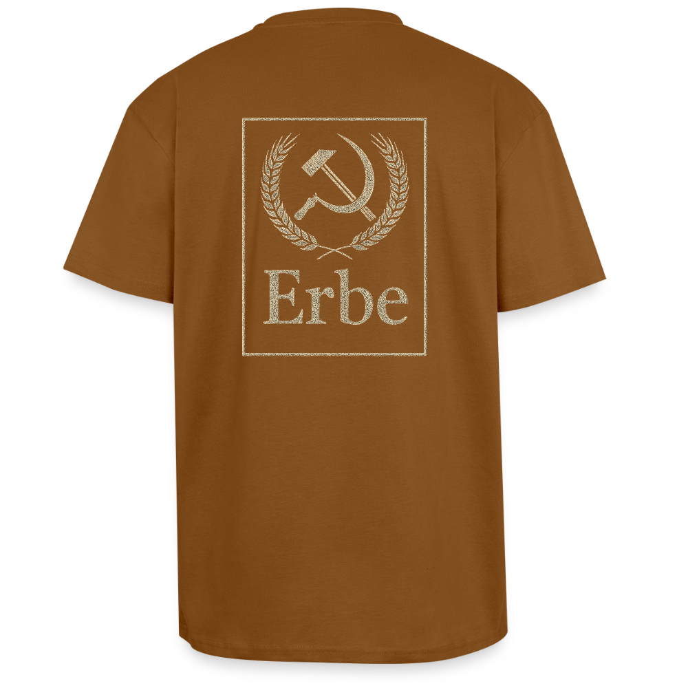 Heavy Oversized T-Shirt - toffee