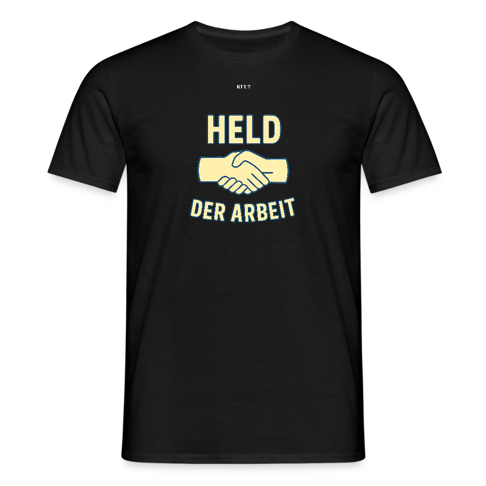 Held der Arbeit – DDR-Ehrentitel zum Anziehen (Unisex Shirt) - black