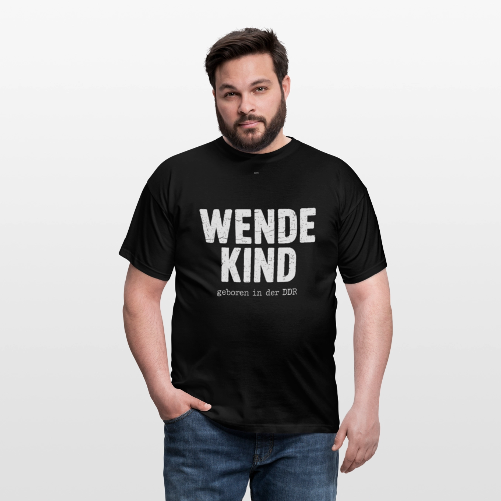 WENDEKIND – Geboren in der DDR | Statement T-Shirt (Unisex) - black