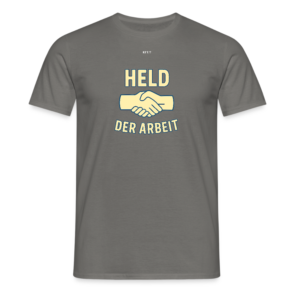 Held der Arbeit – DDR-Ehrentitel zum Anziehen (Unisex Shirt) - graphite grey
