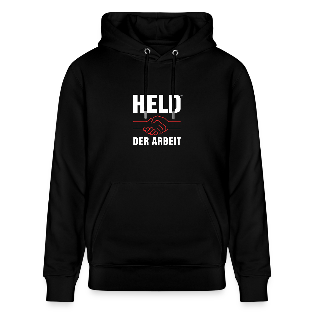 Held der Arbeit Hoodie 3 - Schwarz