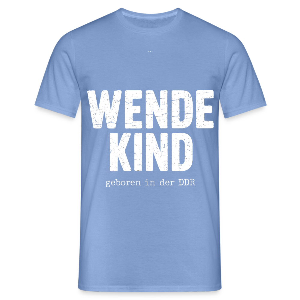WENDEKIND – Geboren in der DDR | Statement T-Shirt (Unisex) - carolina blue
