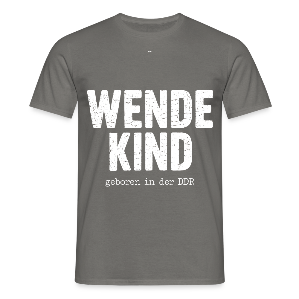 WENDEKIND – Geboren in der DDR | Statement T-Shirt (Unisex) - graphite grey
