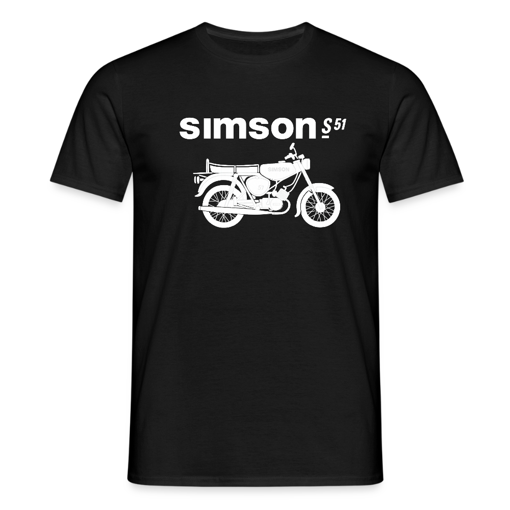 Männer T-Shirt - Schwarz