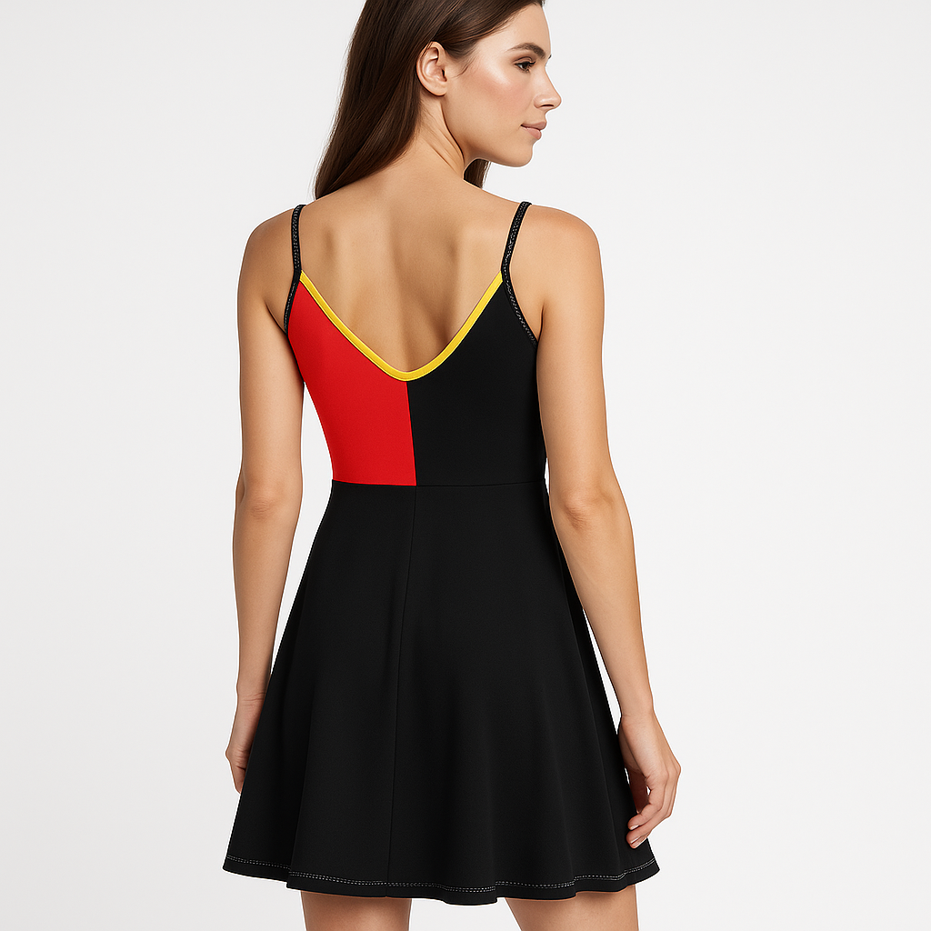 DDR Nacht- und Sommerkleid mit Wappen XS bis 5XL