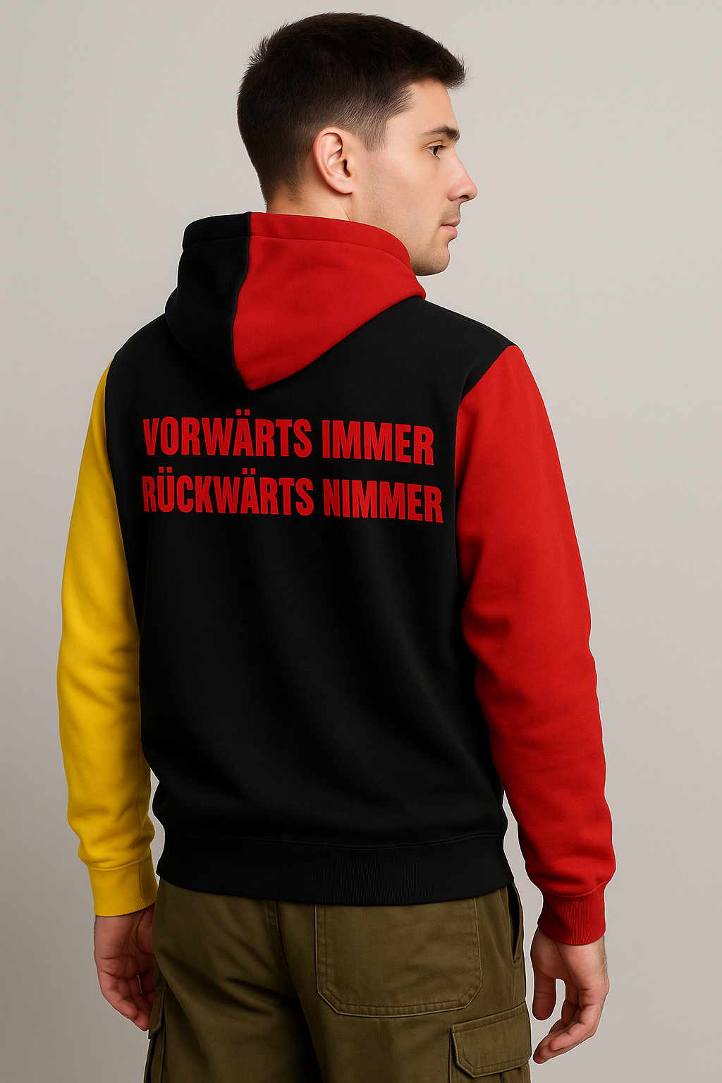 DDR Trainingsanzug mit Wappen & Spruch All Over