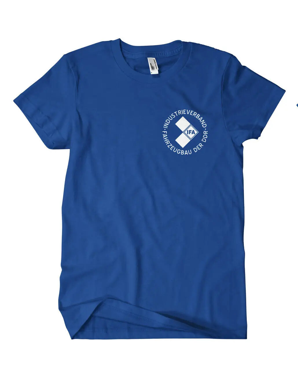 IFA Shirt Industrieverband Fahrzeugbau DDR Blau