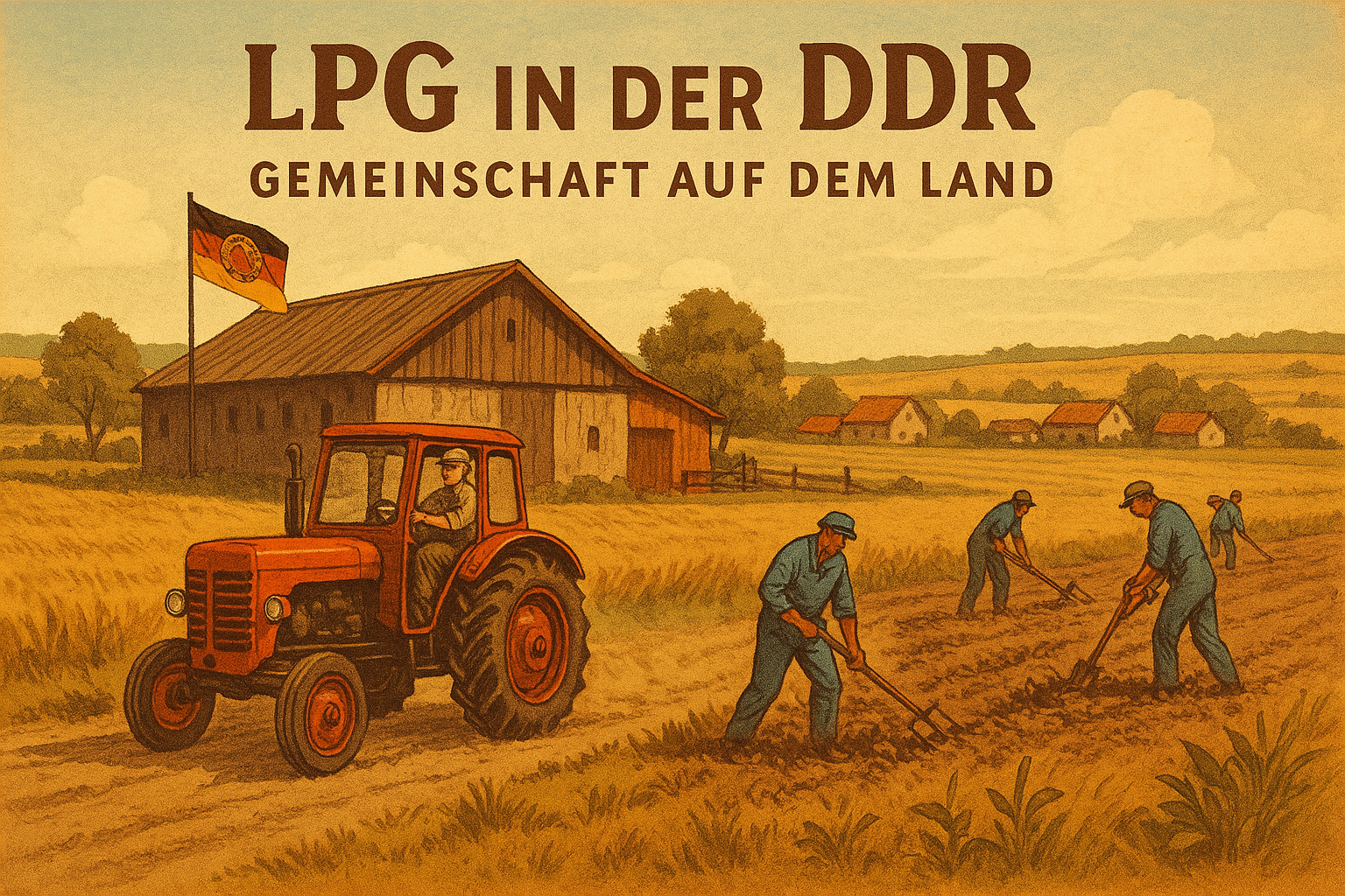 🚜 Was waren LPGs in der DDR? Landwirtschaft zwischen Genossenschaft und Gemeinschaft