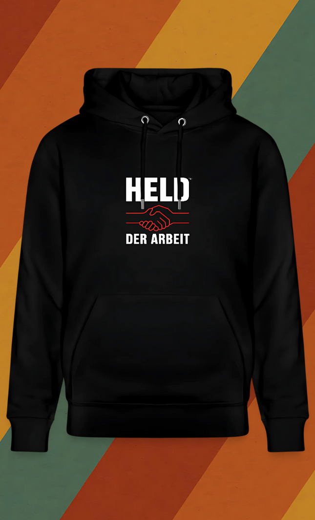Held der Arbeit Hoodie 3