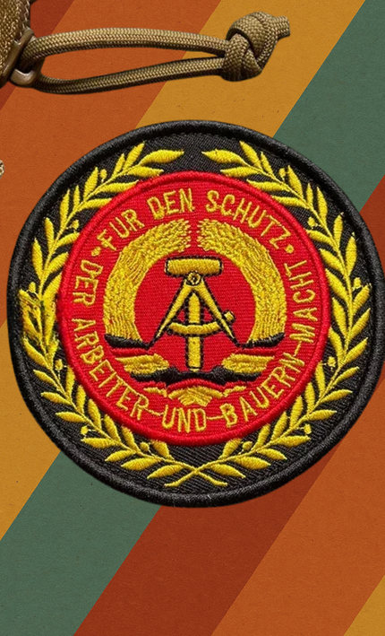 Aufnäher Arbeiter und Bauern Macht