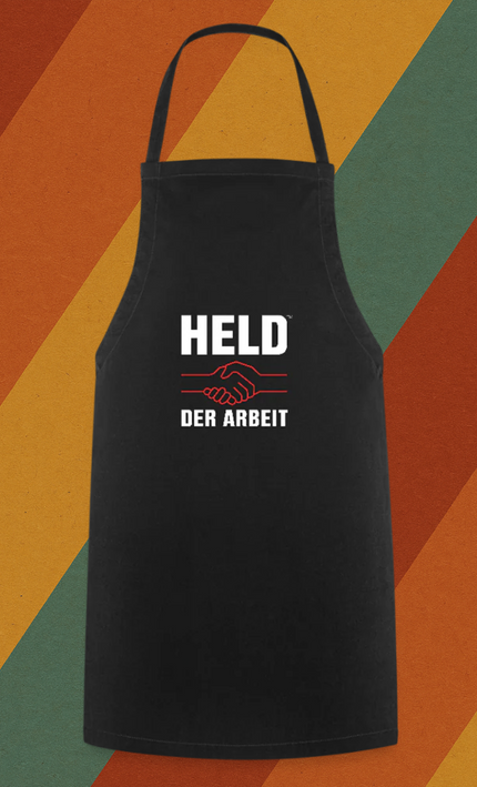 Kochschürze Held der Arbeit