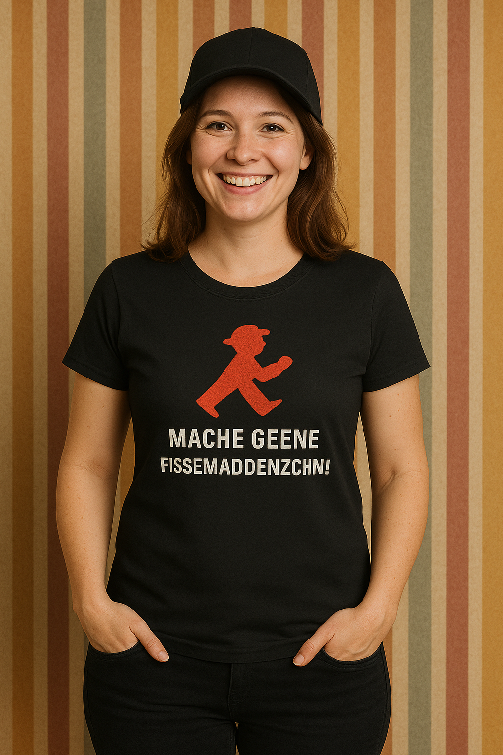 Mache geene Fissemadenzchn T-Shirt – Ostdeutscher Kultspruch zum Anziehen