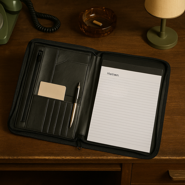 DDR Aktentasche Einstrich-Keinstrich – NVA Stil fürs Büro