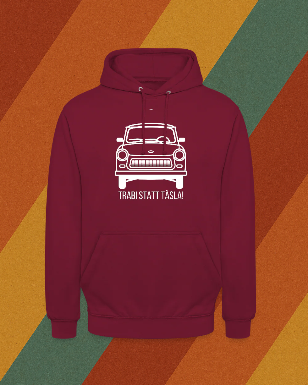 Trabi statt Tesla Hoodie