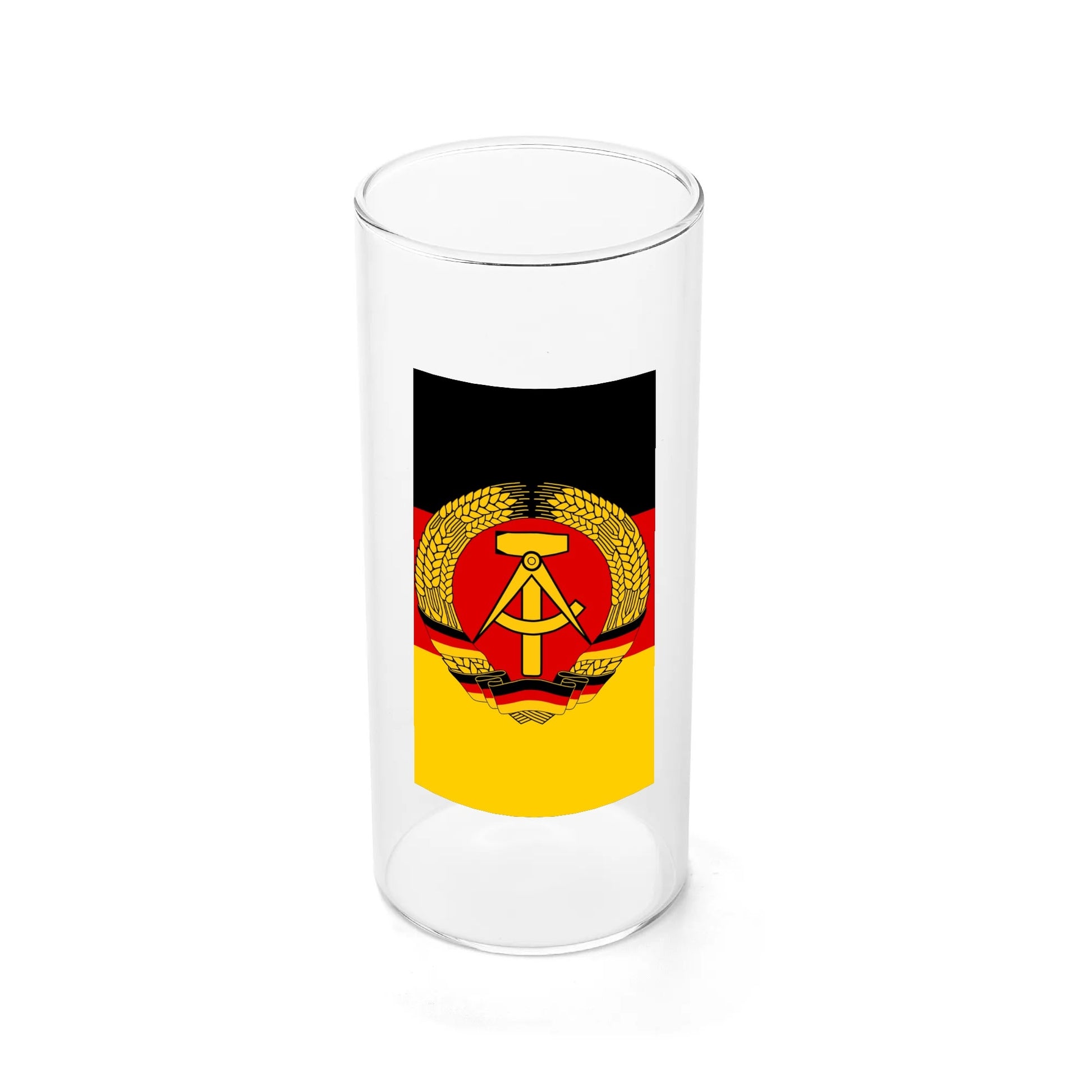 DDR-Glas mit Staatswappen