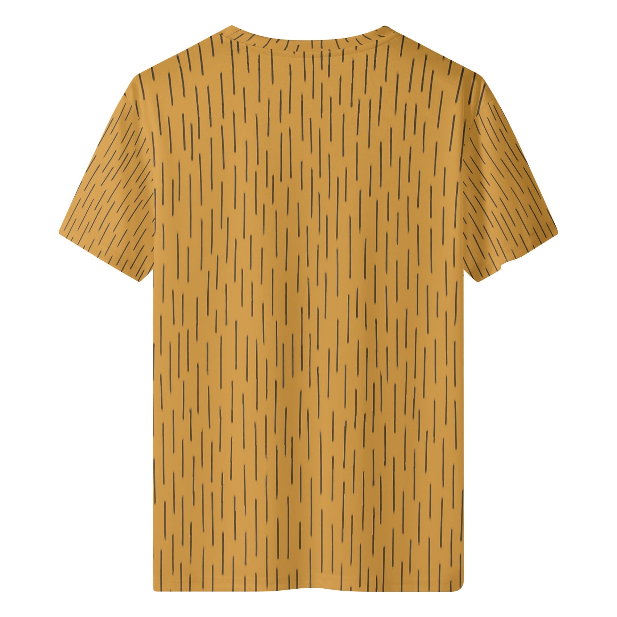 Einstrich-keinstrich T-Shirt Senfgelb – DDR Tarnmuster Streetwear