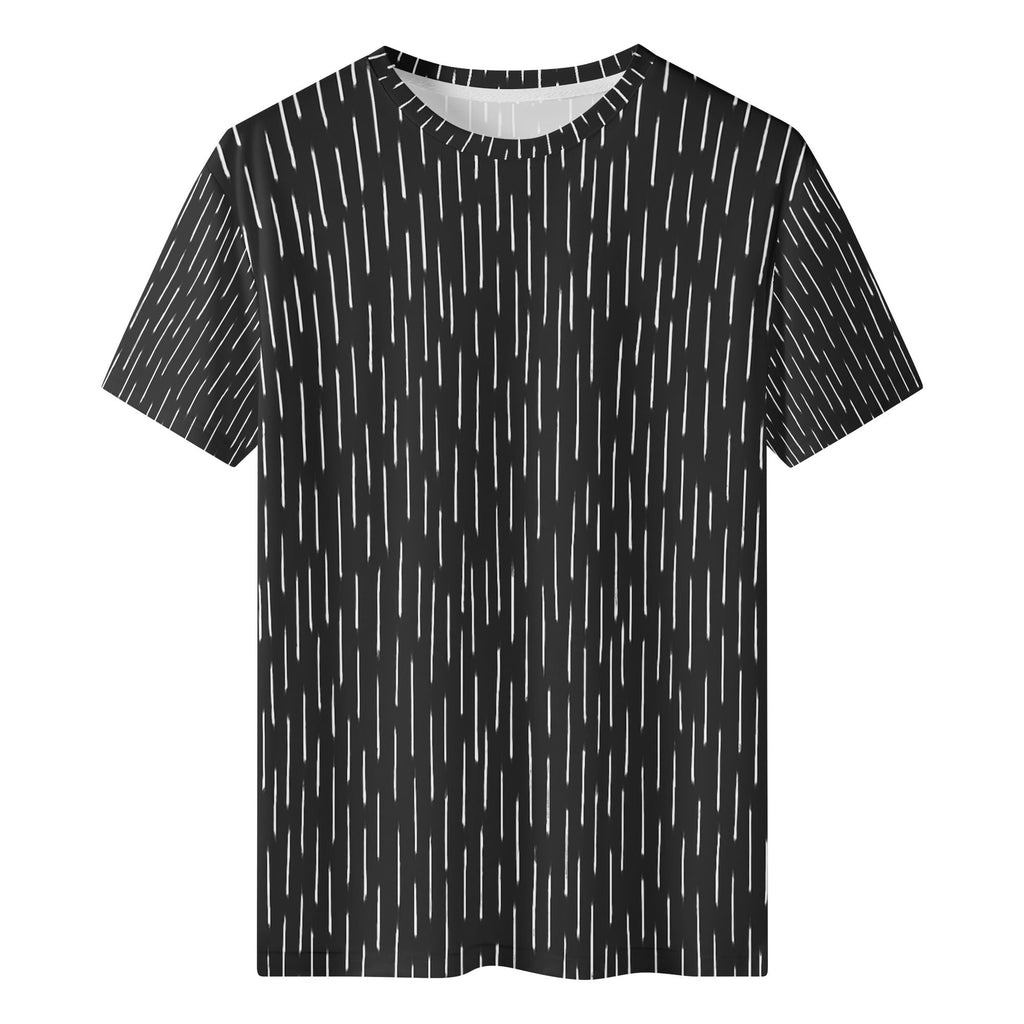 Einstrich-keinstrich T-Shirt Schwarz – DDR Tarnmuster als monochromes Statement