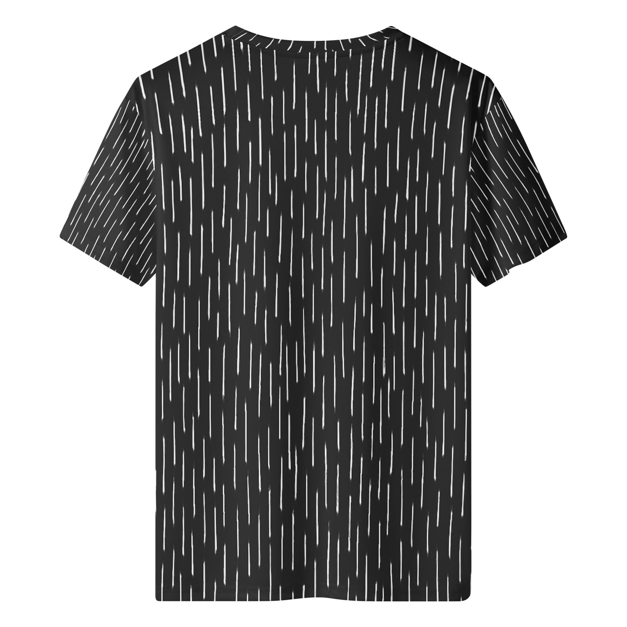 Einstrich-keinstrich T-Shirt Schwarz – DDR Tarnmuster als monochromes Statement