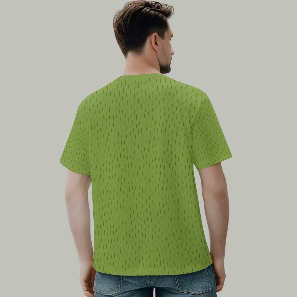 Einstrich-keinstrich T-Shirt Herren – DDR Tarnmuster als minimalistisches Statement