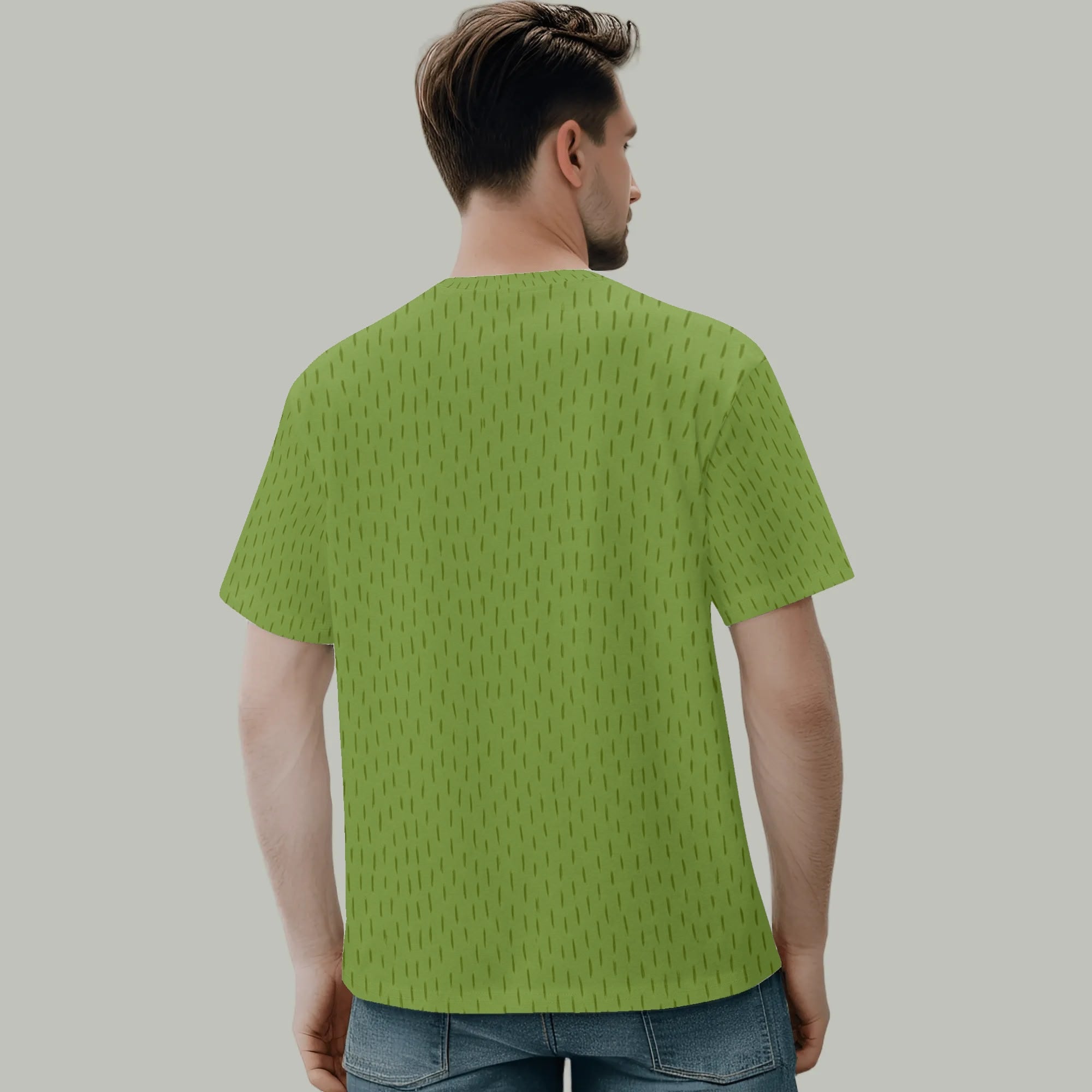 Einstrich-keinstrich T-Shirt Herren – DDR Tarnmuster als minimalistisches Statement