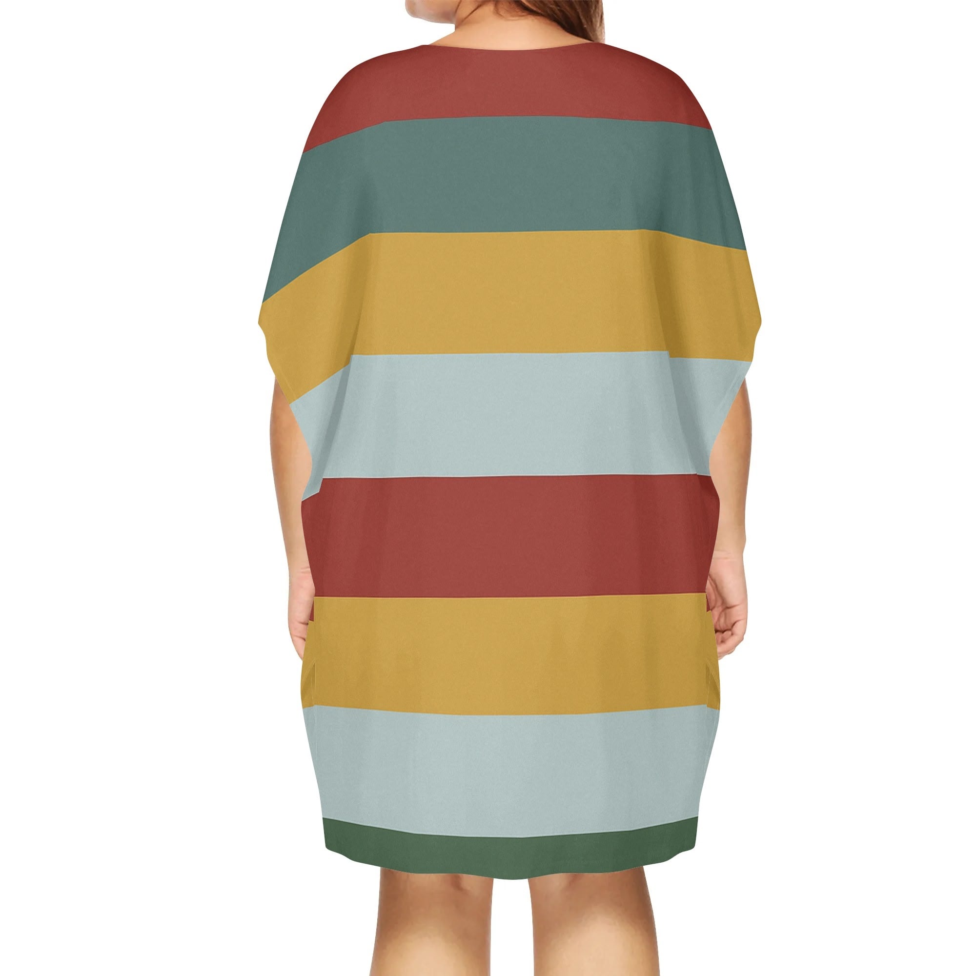 Hauskleid Streifenlotte – Sozialistischer Chic für jede Figur