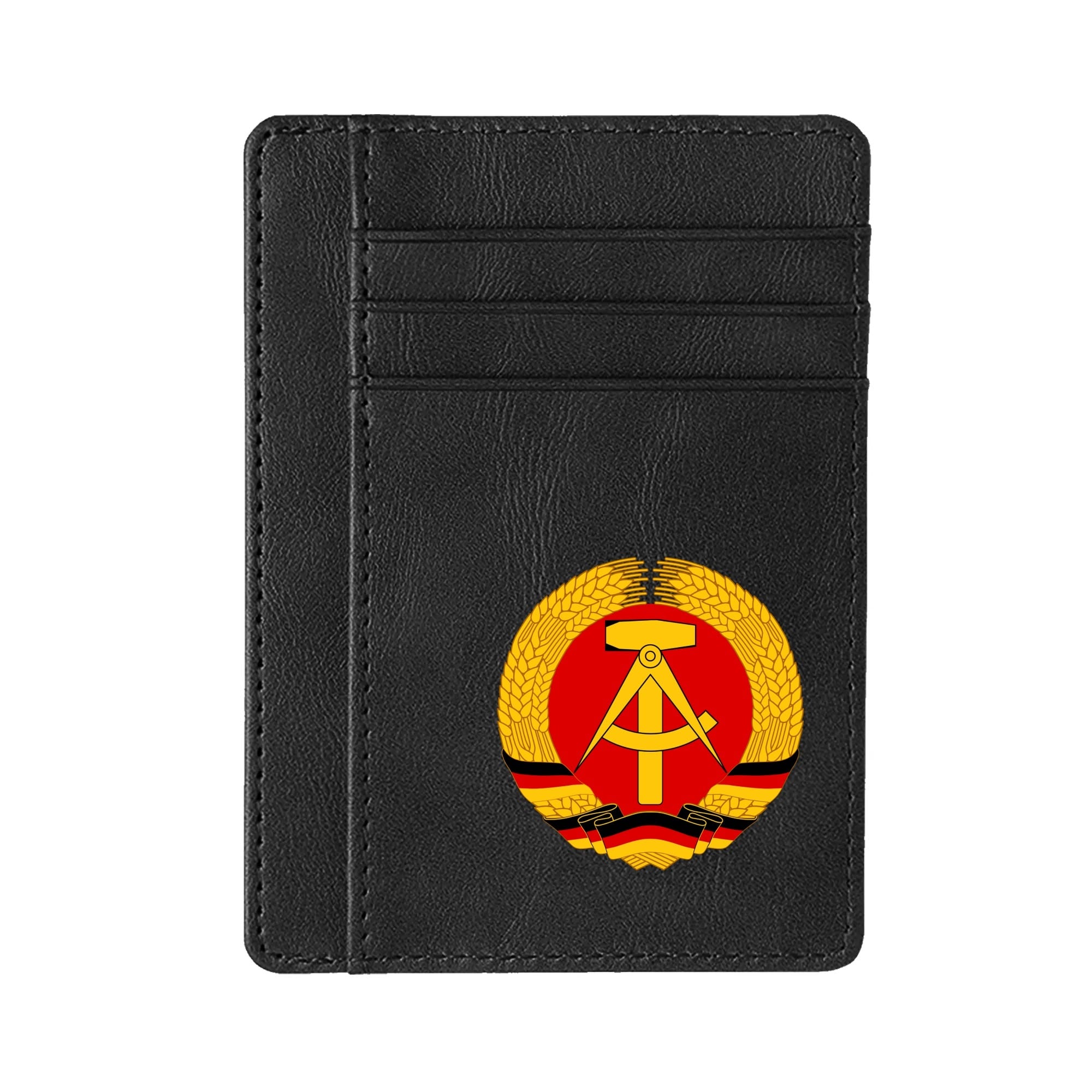 Kartenetui mit DDR-Wappen – Minimalismus trifft Haltung