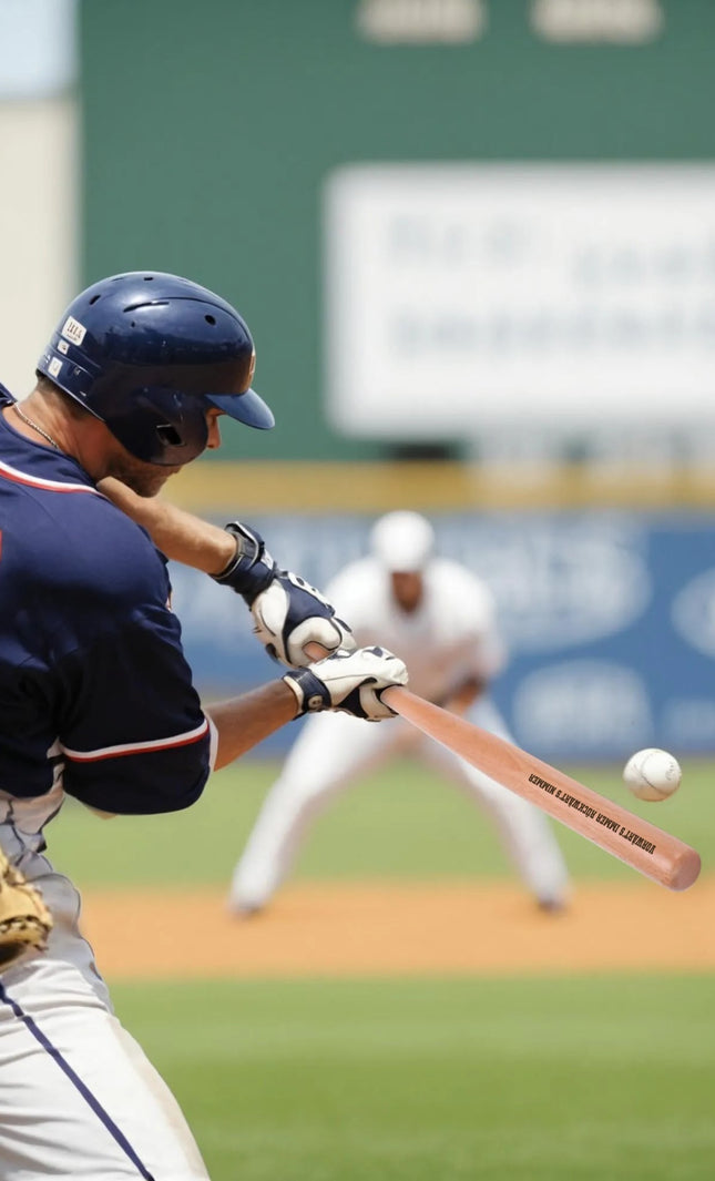 Gravierter Mini-Baseballschläger aus Holz