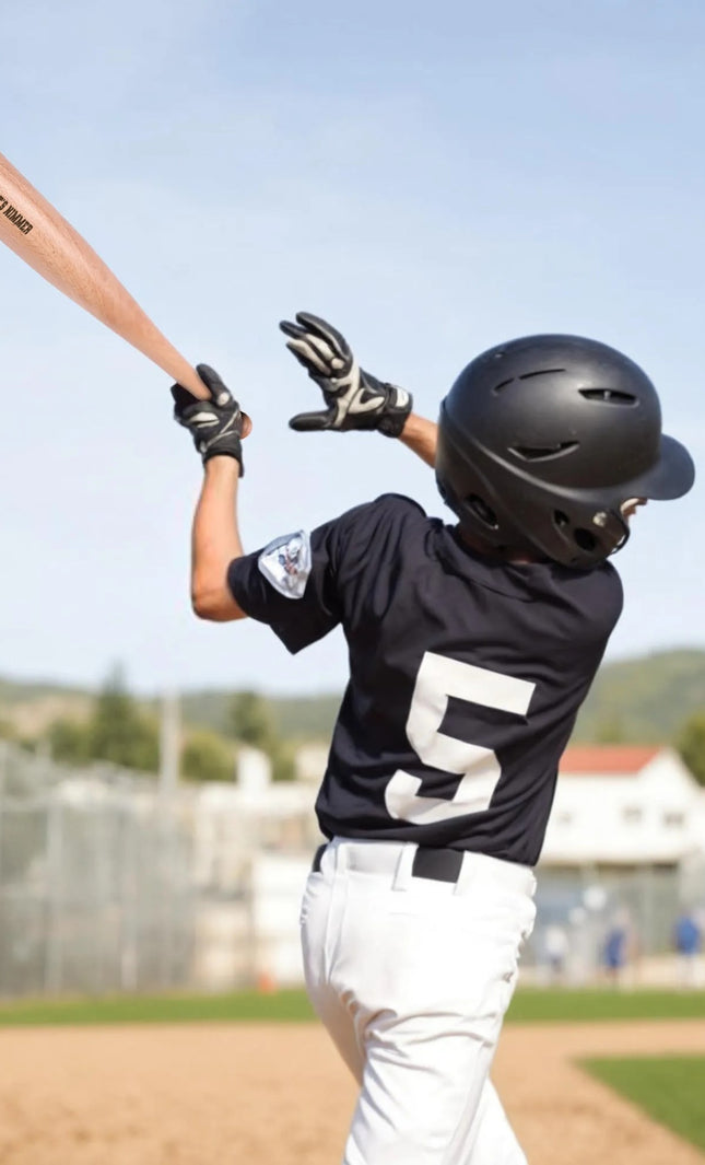 Gravierter Mini-Baseballschläger aus Holz