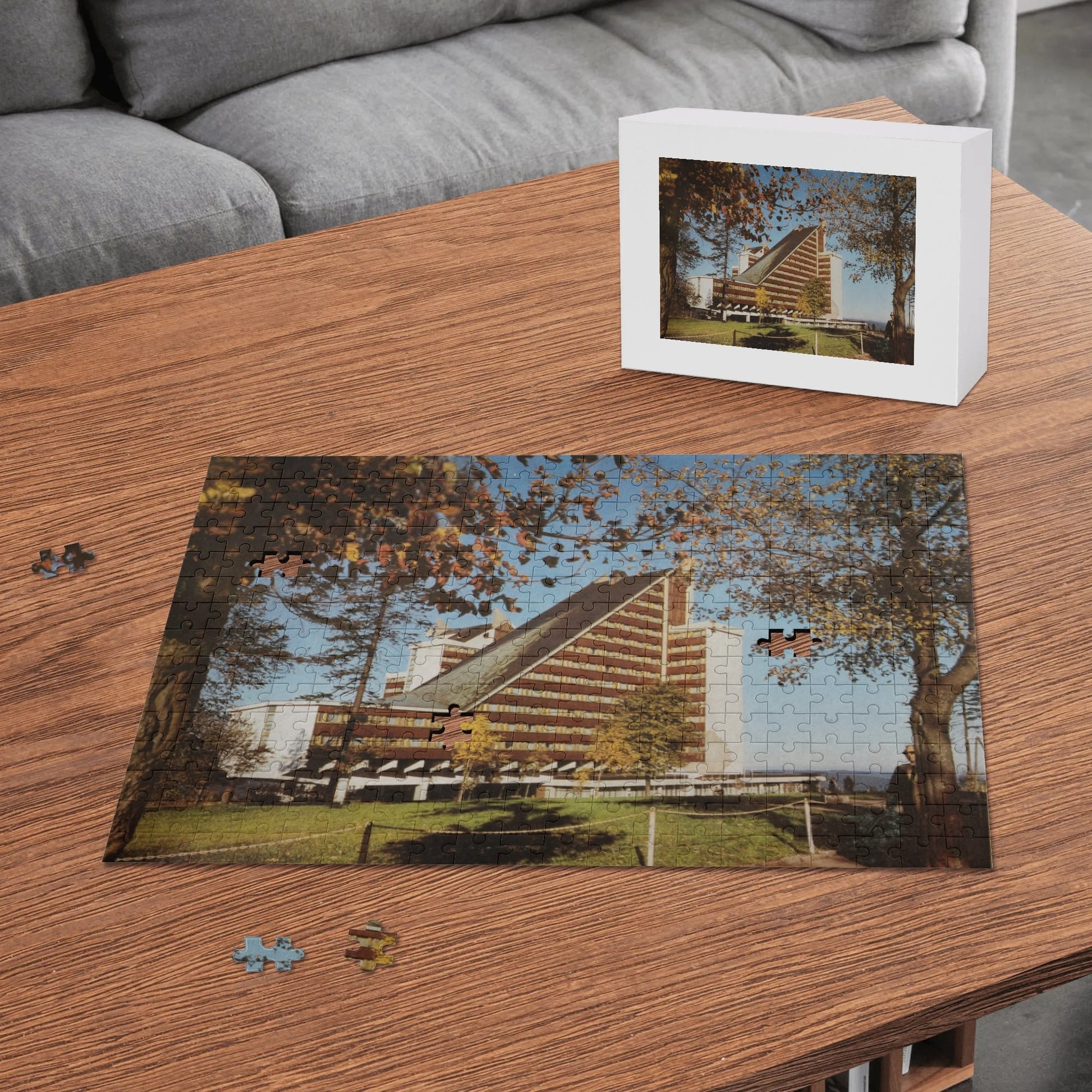 DDR Puzzle – FDGB Erholungsheim Berghotel Oberhof – 300 Teile Nostalgie