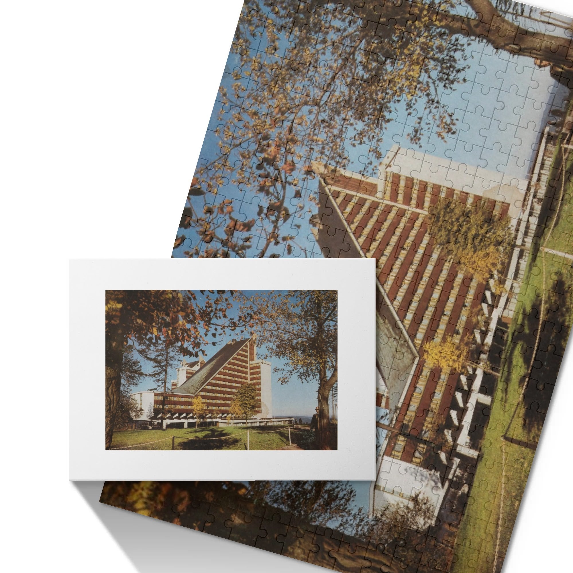 DDR Puzzle – FDGB Erholungsheim Berghotel Oberhof – 300 Teile Nostalgie