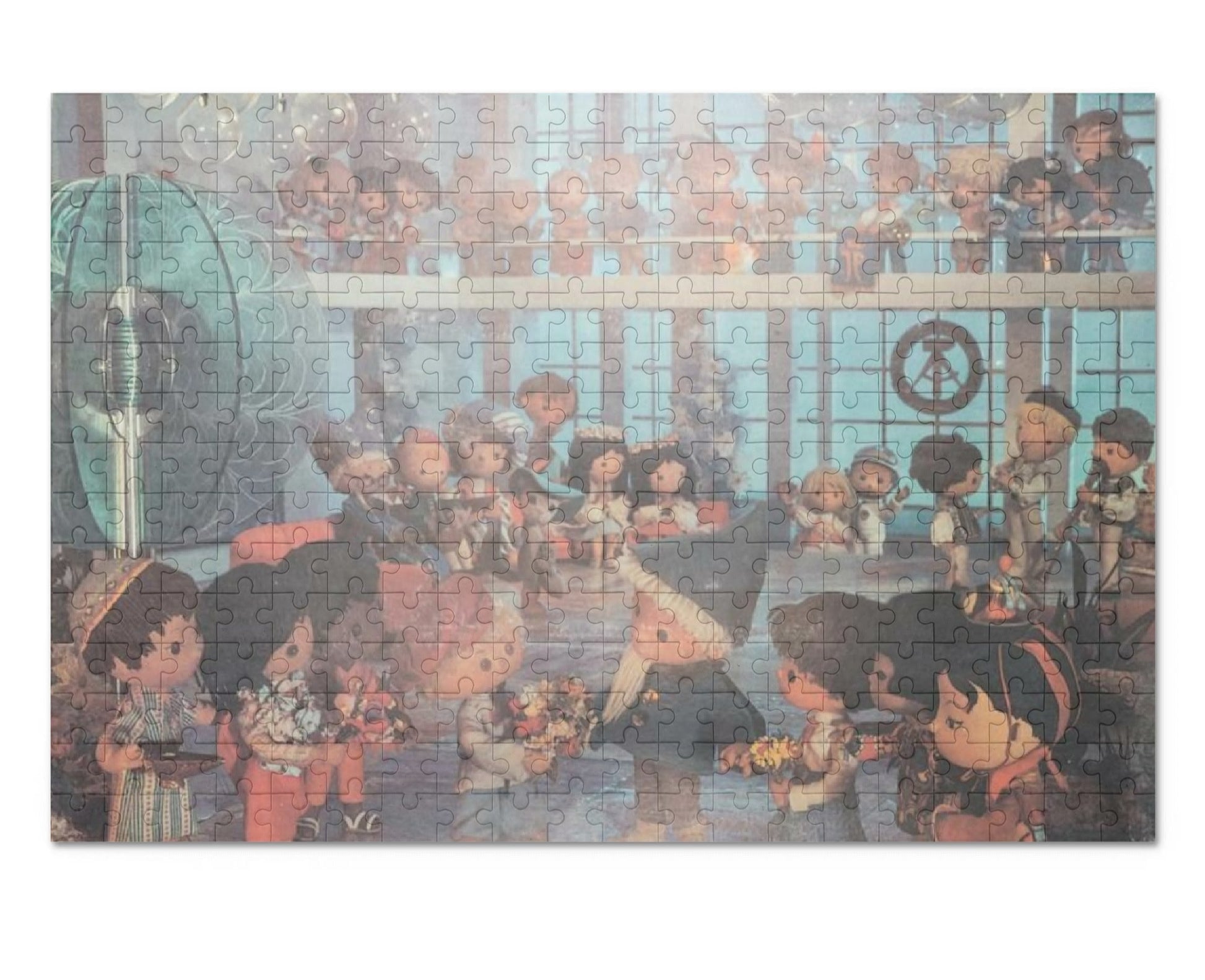 DDR Puzzle – Sandmännchen auf Weltraumreise – 300 Teile Kinderfernsehen Nostalgie