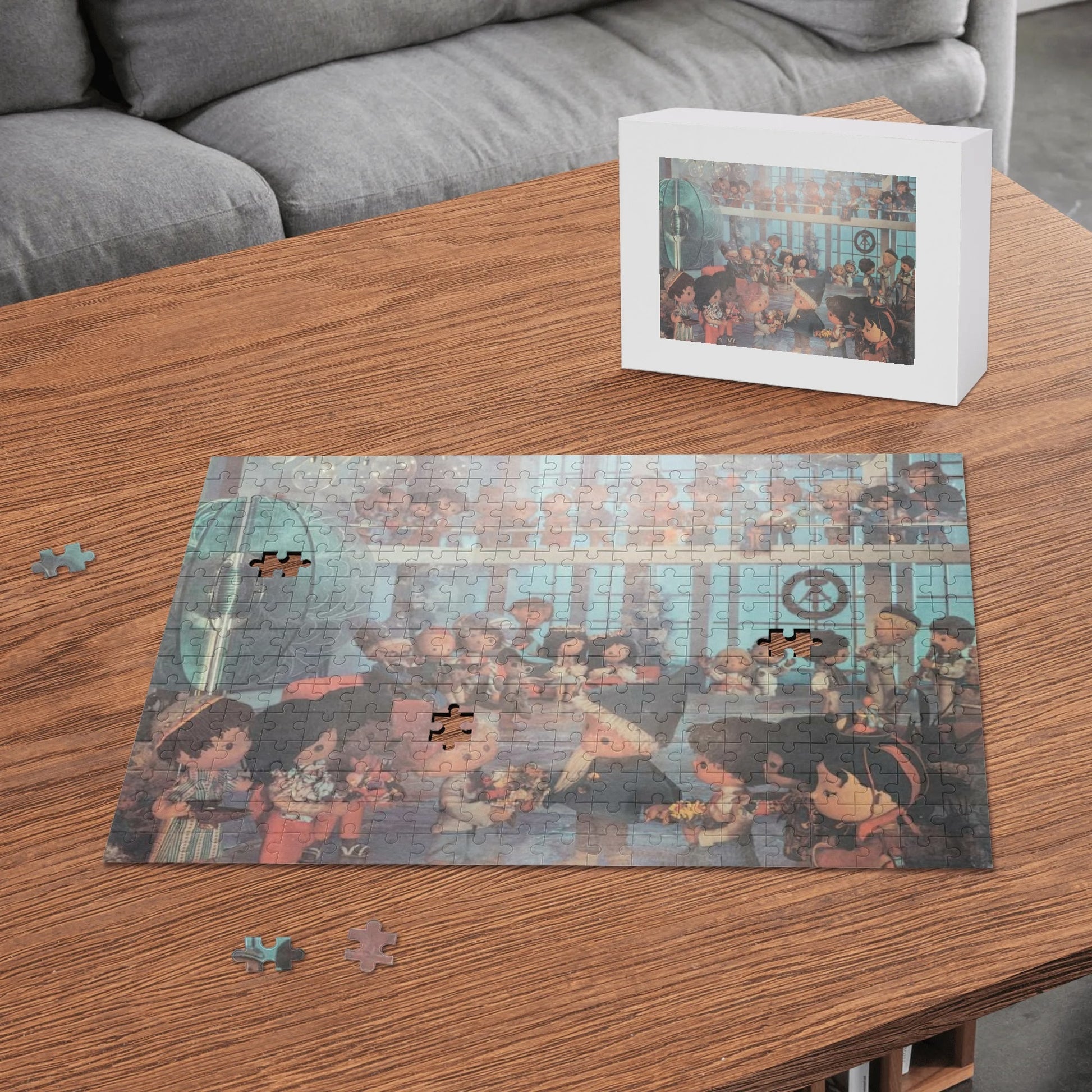 DDR Puzzle – Sandmännchen auf Weltraumreise – 300 Teile Kinderfernsehen Nostalgie