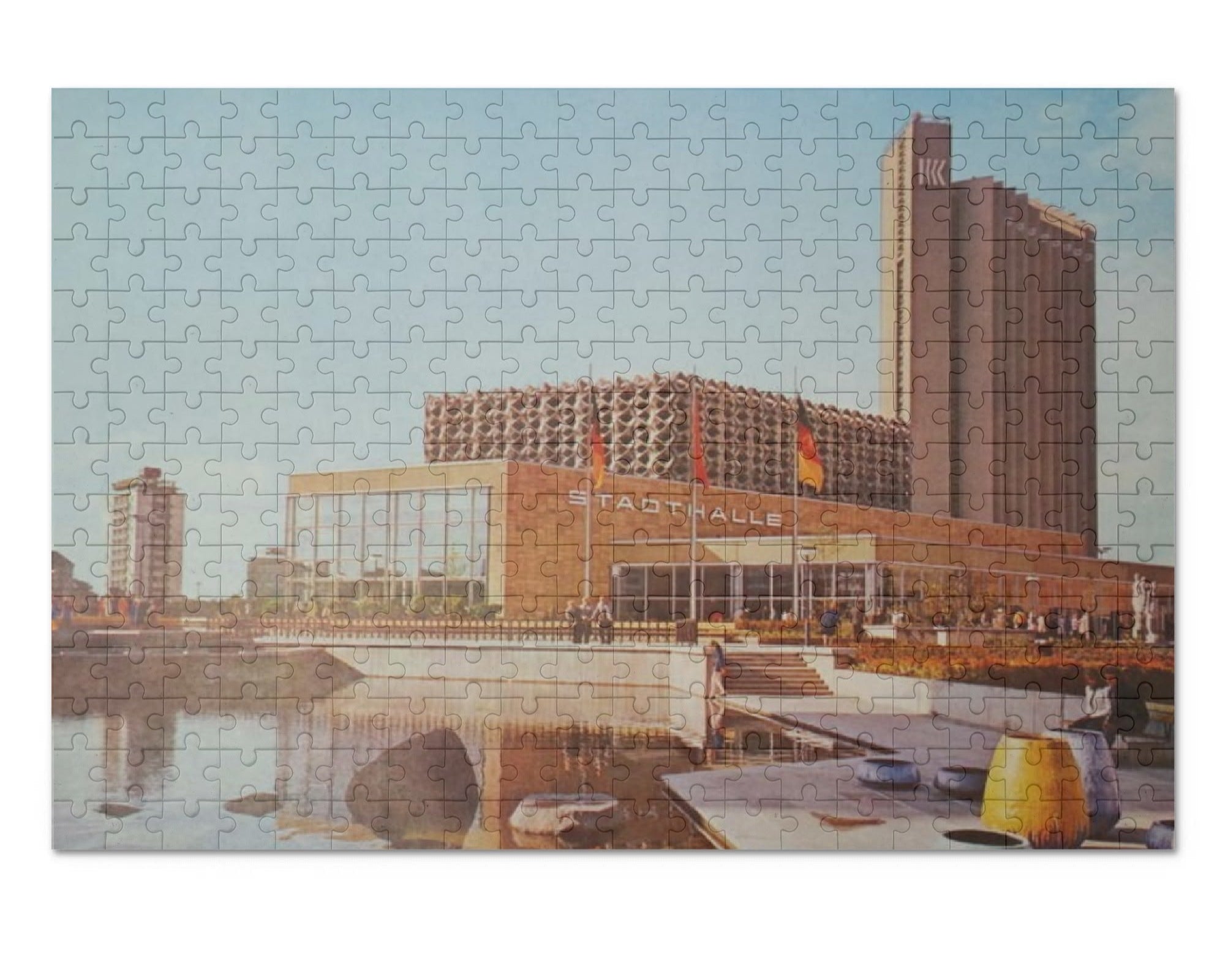 DDR Puzzle – Kongresshalle Karl-Marx-Stadt | 300 Teile | Neu & original