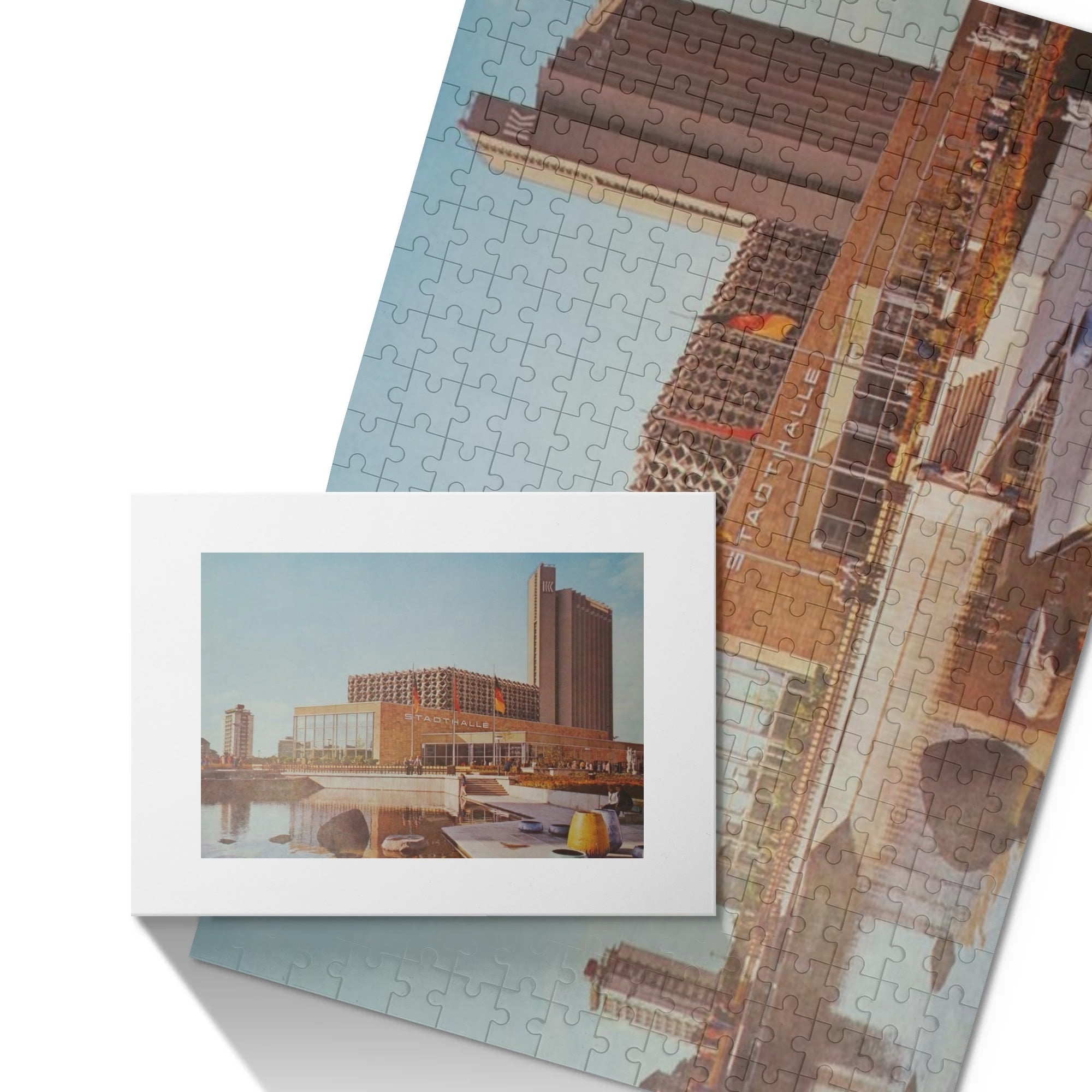 DDR Puzzle – Kongresshalle Karl-Marx-Stadt | 300 Teile | Neu & original
