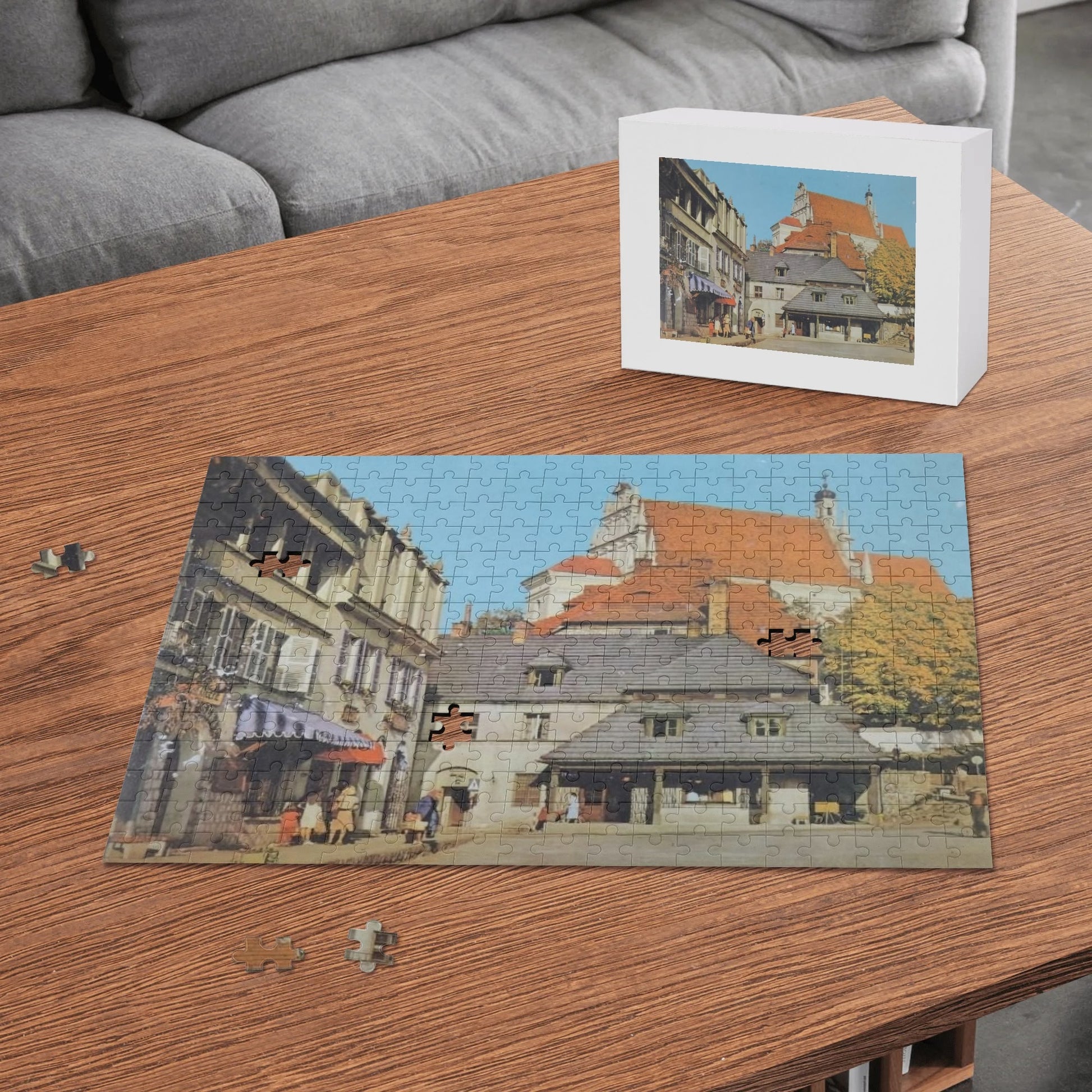 Holzpuzzle MARKTPLATZ – 300 Teile