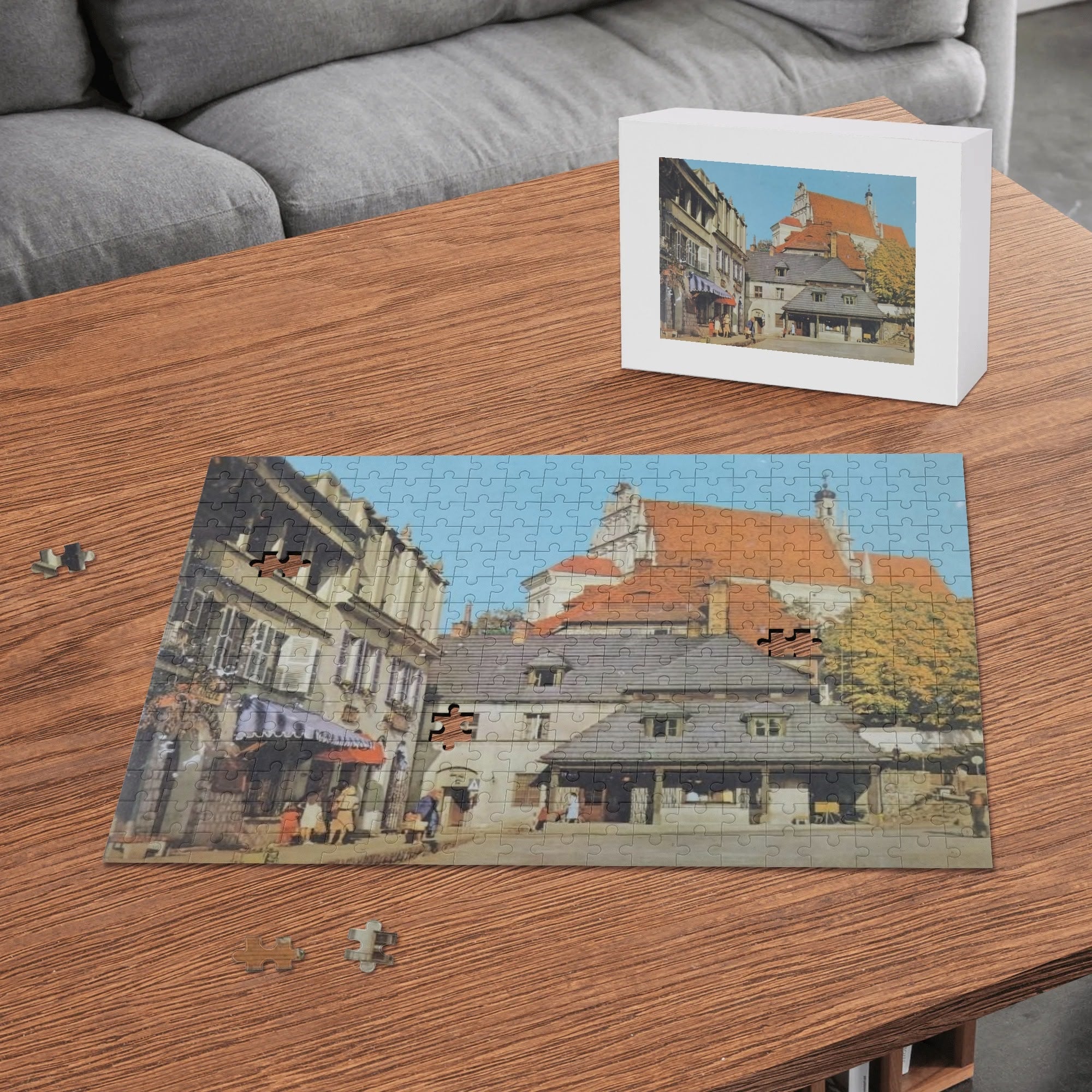 Holzpuzzle MARKTPLATZ – 300 Teile