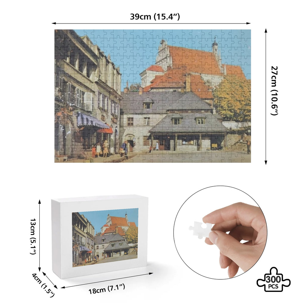 Holzpuzzle MARKTPLATZ – 300 Teile