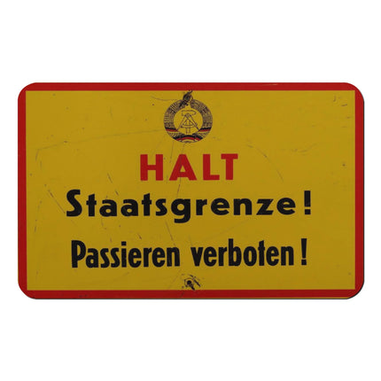 Badvorleger Halt Staatsgrenze