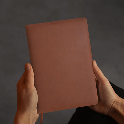 Braunes Notizbuch