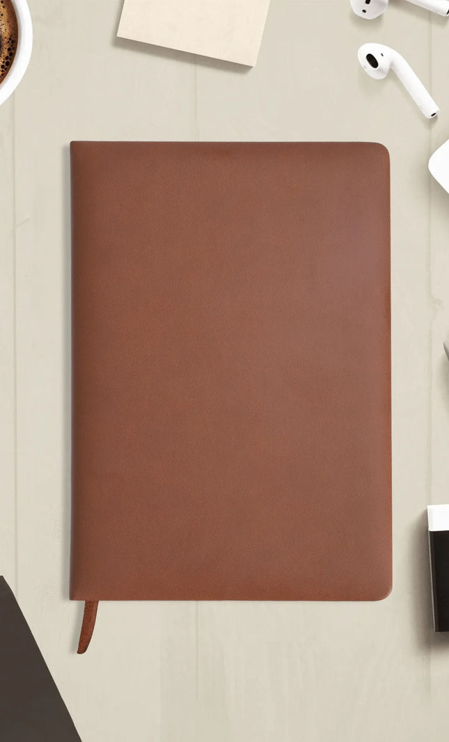 Braunes Notizbuch