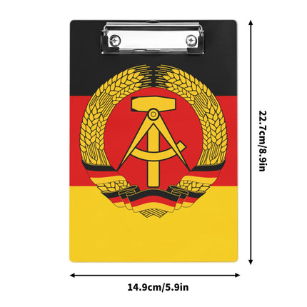 Klemmbrett DDR WAPPEN