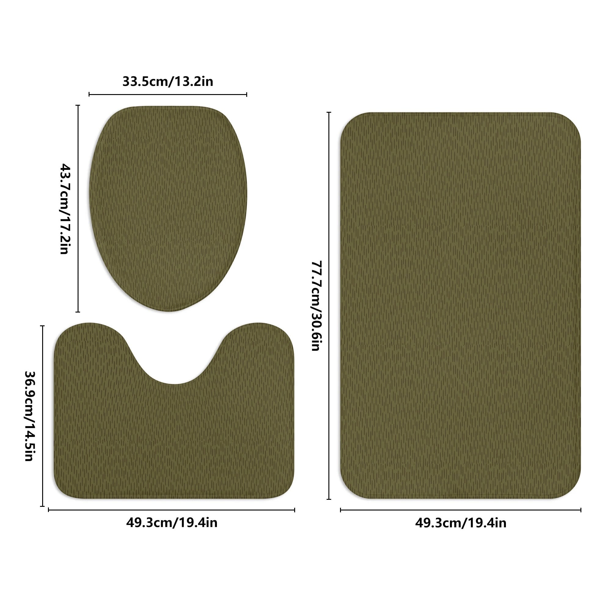 DDR WC SET Strichtarn